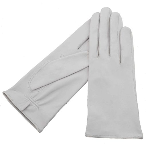 Disinfectable leather gloves for men
