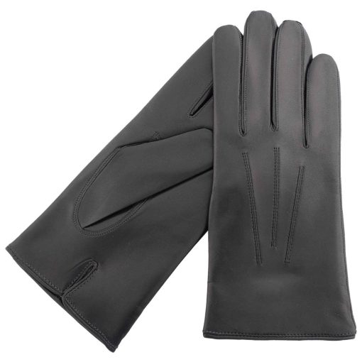 Basic man unlined leather gloves