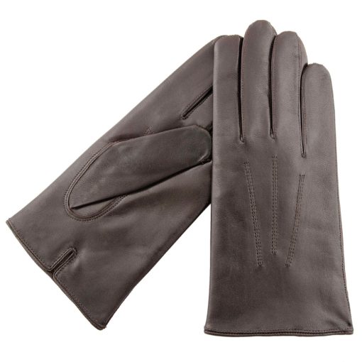 Basic man unlined leather gloves