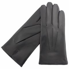 Basic man rayon lined leather gloves