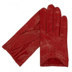 Bell leather gloves for women