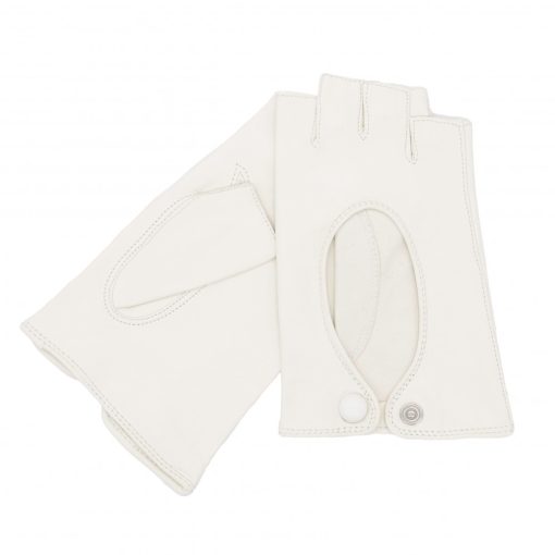 Iris leather gloves for women