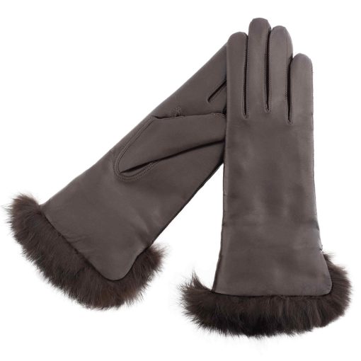 Corina leather gloves for women