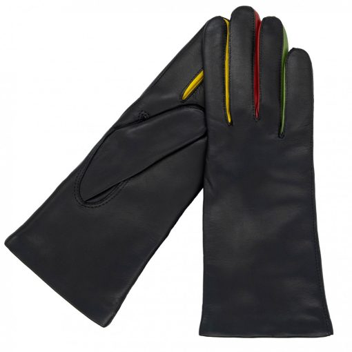 Colorsick leather gloves for women