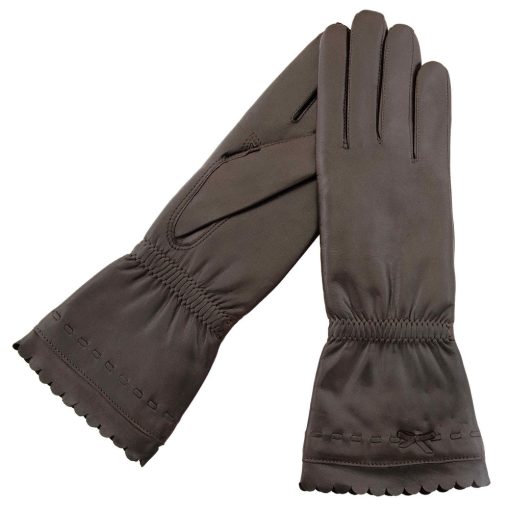 Maggie leather gloves for women