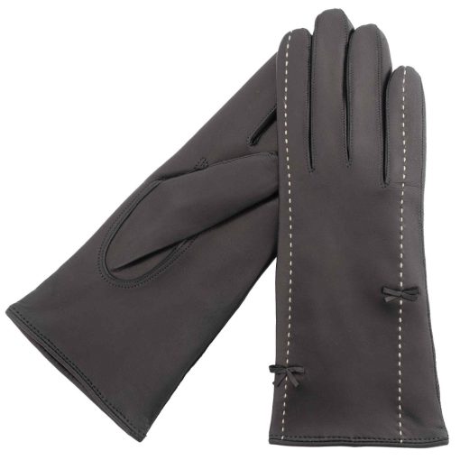 Bowie leather gloves for women
