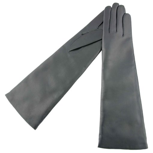 Odett silk lined leather gloves for women