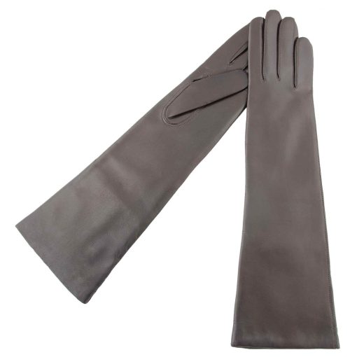 Odett silk lined leather gloves for women