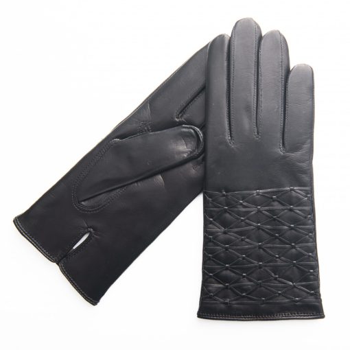 Victoria leather gloves for women