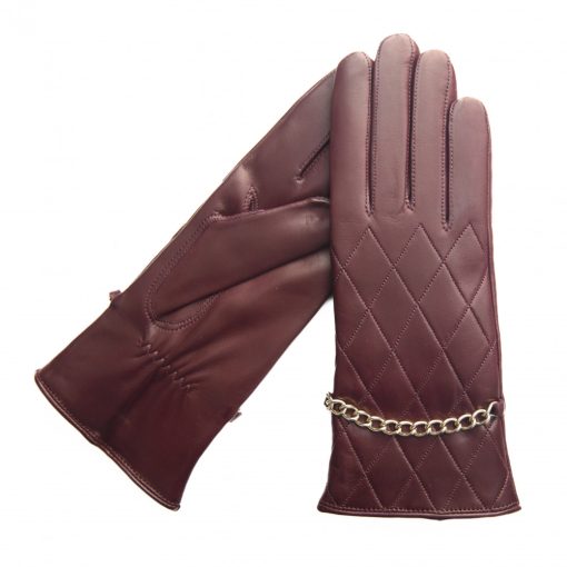 Katalin leather gloves for women