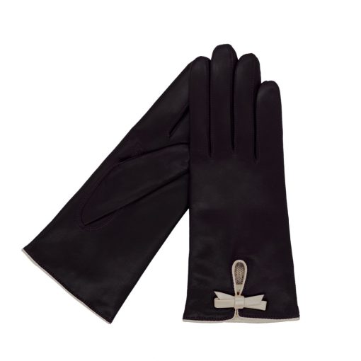 Etel leather gloves for women